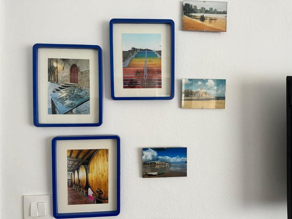 Apartamento Playa San Lorenzo Gijón Exteriör bild